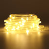 Image of 12M 8 Modes 100LED Solar String Light Rope Fairy Christmas Garden Party Outdoor Lamp