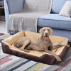 Image of Pawz Pet Bed Mattress Dog Cat Pad Mat Cushion Soft Winter Warm Large Brown
