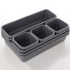 Image of 8 Piece Drawer Storage Box Organizer Case Plastic Divide Free Combination Small Articles Storage Box