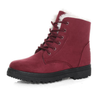 Image of Women's Winter Keep Warm Shoes Snow Boots Fuzzy Waterproof Outdoor Casual Shoes