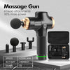 Image of Massage Gun Electric Massager Vibration Muscle Therapy 4 Heads Percussion Tissue