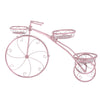 Image of 3 Tier Bicycles Plant Stand Metal Flower Pots Garden Decor Shelf Rack