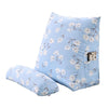 Image of Cotton Waist Pillow Bay Window Reading Pillow Polyester Linen Cushion Back Neck Support