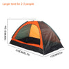 Image of Camping Tent Full Automatic Waterproof Windproof Sunshade Canopy Beach Awing Outdoor Travel