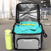 Image of KCASA KC-CB01 12-can Soft Cooler Bag Travel Picnic Beach Camping Food Container Bag With Hard Liner