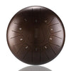 Image of 12 Inch Mini 11 Tone Steel Tongue Drum Handpan Instrument with Drum Mallets and Bag