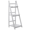 Image of 3 Tiers Ladder Storage Shelf Foldable Plant Flower Pot Display Stand Bookshelf Storage Rack Home Office Furniture