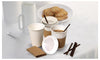Image of 110 Pcs 12oz Disposable Takeaway Coffee Paper Cups Triple Wall Take Away w Lids