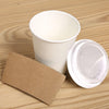 Image of 440 Pcs 12oz Disposable Takeaway Coffee Paper Cups Triple Wall Take Away w Lids