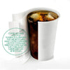 Image of 440 Pcs 12oz Disposable Takeaway Coffee Paper Cups Triple Wall Take Away w Lids