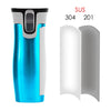 Image of 16OZ Autoseal Thermos Coffee Water Bottle Travel Mug Drink Cup Flask Blue