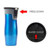 Image of 16OZ Autoseal Thermos Coffee Water Bottle Travel Mug Drink Cup Flask Blue