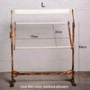 Image of S/M/LCross Stitch Frame Hoop Embroidery Rack Adjustable Wooden Stand Desktop U