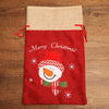 Image of Christmas Candy Linen Bag