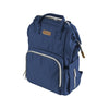 Image of Waterproof Mummy Nappy Diaper Bag Baby Travel Changing Nursing Backpack Blue