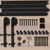 Image of 2.44M Antique Classic Style Single Sliding Barn Door Hardware Track Roller Kit
