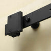Image of 3M Antique Classic Style Single Sliding Barn Door Hardware Track Roller Kit