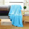 Image of DreamZ 320GSM 220x240cm Ultra Soft Mink Blanket Warm Throw in Black Colour