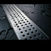 Image of 800MM Stainless Steel Tile Insert Bathroom Shower Grate Drain Floor Linear