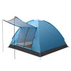 Image of Double Layer Camping Tent With Double Door Outdoor Waterproof Awning Tent 125x200x200cm for Fishing Camping Party
