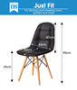 Image of Levede 4x Retro Replica Eames PU Leather Dining Chair Office Cafe Lounge Chairs