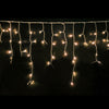 Image of 500 LED Curtain Fairy String Lights Wedding Outdoor Xmas Party Lights Warm White