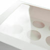 Image of 24 Holes Cupcake Boxes 5/20 Pk Window Face With Inserts Cake Boxes Board
