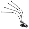 Image of 3 Heads/4 Heads Full Spectrum LED Grow Light Plant Growing Lamp with Clip for Indoor Plants Hydroponics