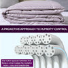 Image of DreamZ Microfibre All Season Bamboo Lightweight Quilt Duvet Queen Size Purple