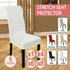 Image of 1x Stretch Elastic Chair Covers Dining Room Wedding Banquet Washable Grey