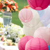 Image of 12" Paper Lanterns for Wedding Party Festival Decoration - Mix and Match Colours
