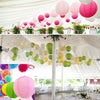 Image of 12" Paper Lanterns for Wedding Party Festival Decoration - Mix and Match Colours