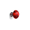 Image of 16 Pcs Red Crystal Knobs Diamond 30mm Diameter Door Cabinet Handle