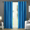 Image of 2x Blockout Curtains Panels Blackout 3 Layers Eyelet Room Darkening 140x230cm