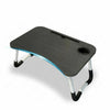 Image of Foldable Laptop Stand Desk Portable Lap Bed Study Table Tray for Bed Sofa Tea Serving Table Creative Gift with Drawer