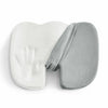 Image of Memory Foam Seat Cushion Lumbar Back Support Orthoped Office Pain Relief Grey