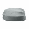 Image of Memory Foam Seat Cushion Lumbar Back Support Orthoped Office Pain Relief Grey