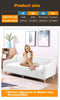 Image of DreamZ Couch Stretch Sofa Lounge Cover Protector Slipcover 3 Seater Off White