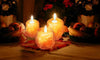 Image of 4x New Himalayan Salt Tealight Candle Holder Decor Natural Crystal Ionizer Home