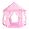 Image of Portable Princess Castle Play Tent Activity Fairy House Fun Play House Toy 55.1x55.1x53.1 Inch