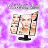 Image of Foldable Triple-Panel LED Makeup Mirror