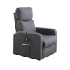 Image of Levede Grey Power Lift Recliner With Massage And Heat