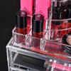 Image of 9 Drawer Clear Acrylic Cosmetic Makeup Organizer Jewellery Storage Box