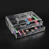Image of Cosmetic Organizer Clear Acrylic Jewellery Box Makeup Storage Case Drawers