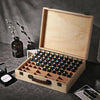 Image of Essential Oil Storage Box Wooden 70 Slots Aromatherapy Container Organiser