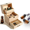 Image of Essential Oil Storage Box Wooden 59 Slots Aromatherapy Organiser Container Case