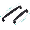 Image of 10x 128mm Black Antique Style Door Drawer Kitchen Handle Handles Pull Knob Tool