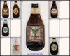 Image of Bottle Clock Australian beer - Kiln flattened beer bottle with original label. Accurate, silent clock. Choose from extensive list.