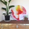Image of CUSTOM | Resin Art Painting Abstract Round Porthole