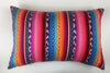 Image of Aztec boho cushion cover, Mexican Poncho throw pillow, Modern accent Super soft woven cotton cushion, Gypsy cushion covers Made in Australia